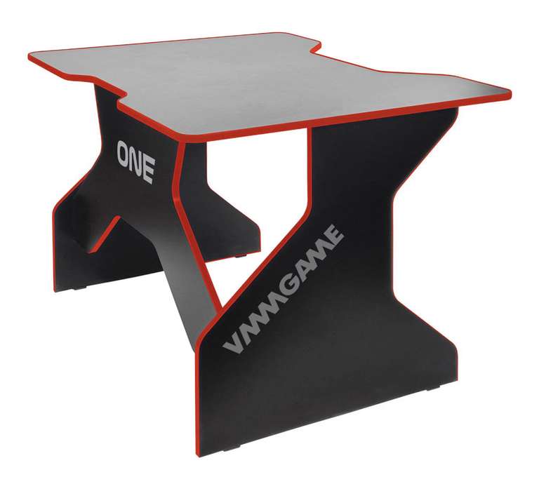 Игровой компьютерный стол VMMGAME One Dark Red (VMMGAME TL-1-BKRD)