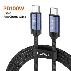 Кабель Toocki 100W USB C к USB Type C