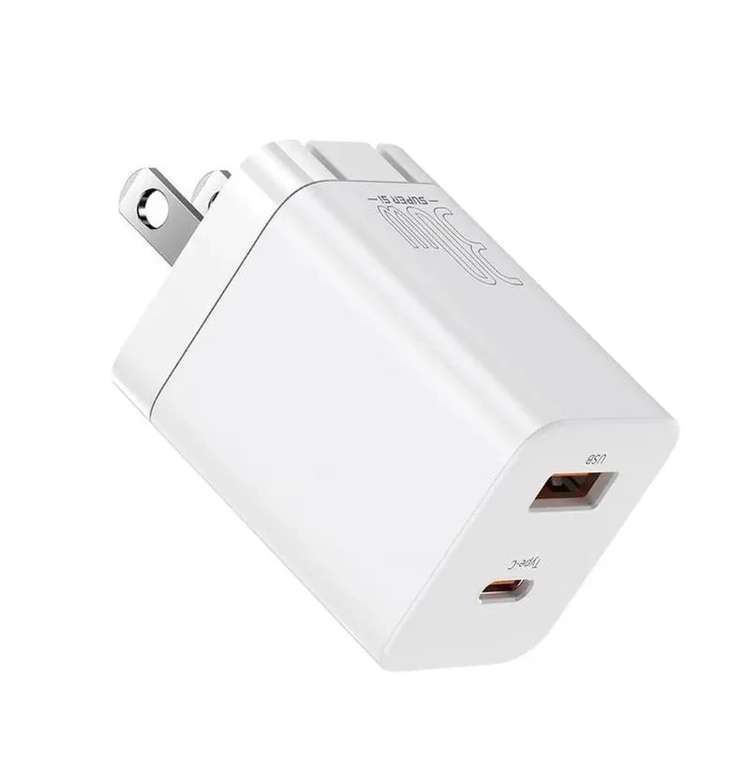 Зарядное устройство Baseus Super Si Pro Quick Charger USB/Type-C 30W (цена с Озон картой)