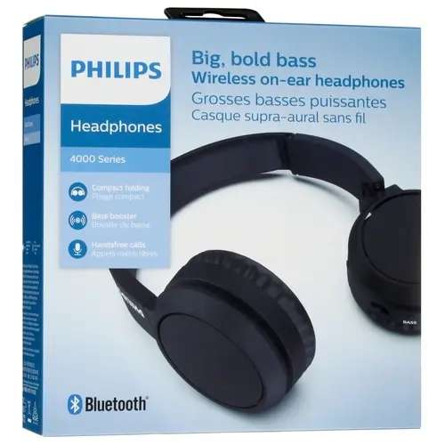Беспроводные наушники Philips TAH4205, функция усиления басов, Bluetooth 5.0