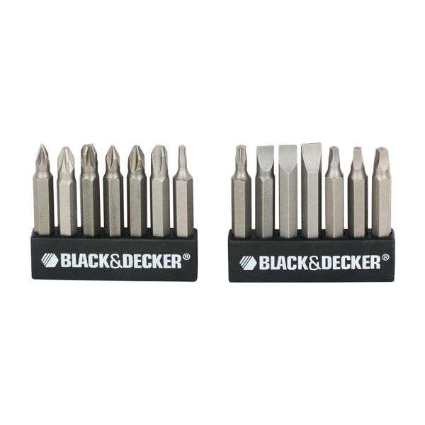 Набор Black+Decker A7073-XJ: отвертка на батарейках + 14 бит