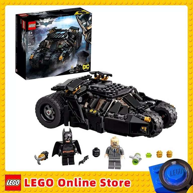 Конструктор LEGO Бэтмобиль «Тумблер»: схватка с Пугалом DC Batman 76239