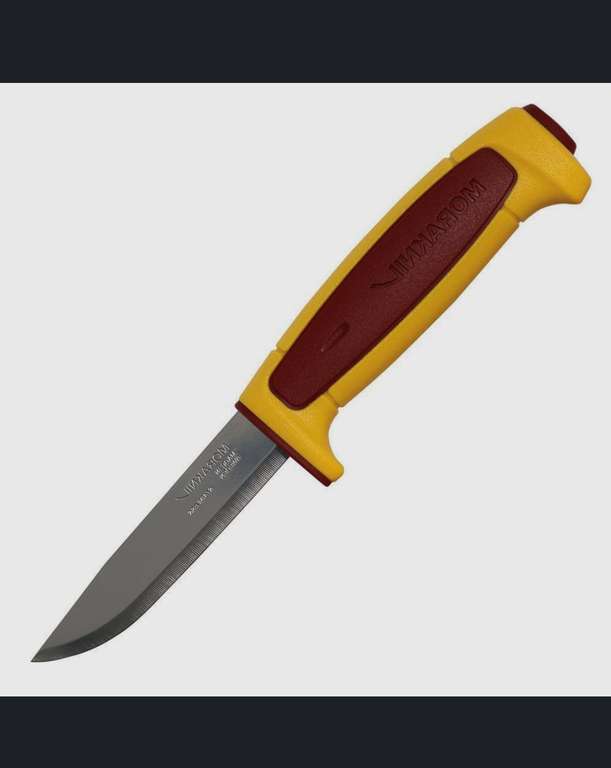 Нож MORAKNIV Basic 546 (S) Dala Red/Yellow 2023 Lmd. Ed., нержавеющая сталь (цена с ozon картой)
