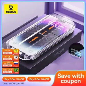 Закаленное стекло Baseus Screen Protector 0,3 мм для iPhone (от X до 15)