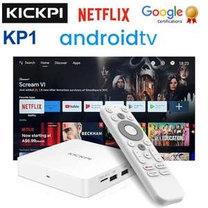 Смарт ТВ приставка Kickpi KP1 2/32 (Amlogic S905Y4, ATV 11) (из-за рубежа)