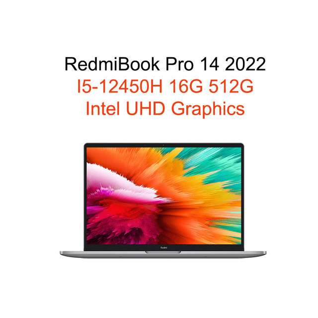 Ноутбук Redmibook pro 14 2022 i5-12450, 16 ГБ, 512 ГБ, NVIDIA GeForce MX550