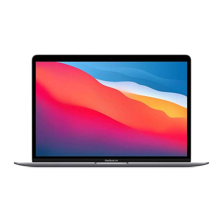 Ноутбук Apple MacBook Air M1 Chip 13" (официально восстановленный), 8+256GB, MacOS 12 (серый и серебряный цвета)