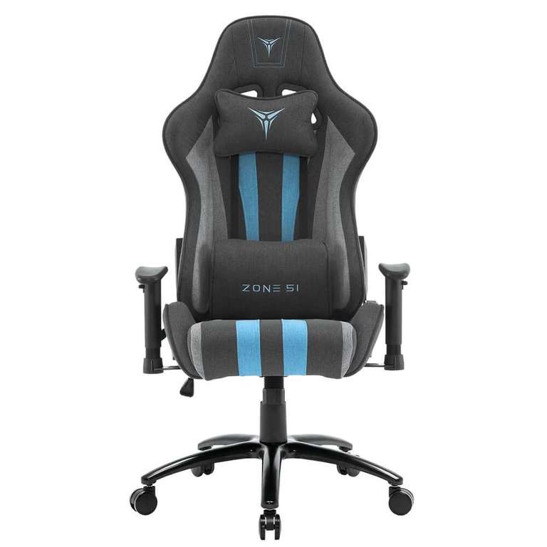 Кресло компьютерное игровое ZONE 51 GRAVITY X-Weave Blue