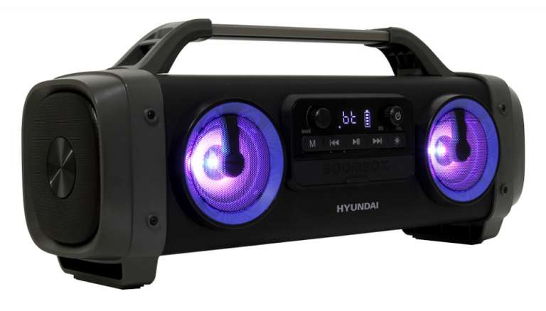 Аудиомагнитола Hyundai H-PCD400 (28 Вт, Bluetooth, FM, microSD, AUX-in)