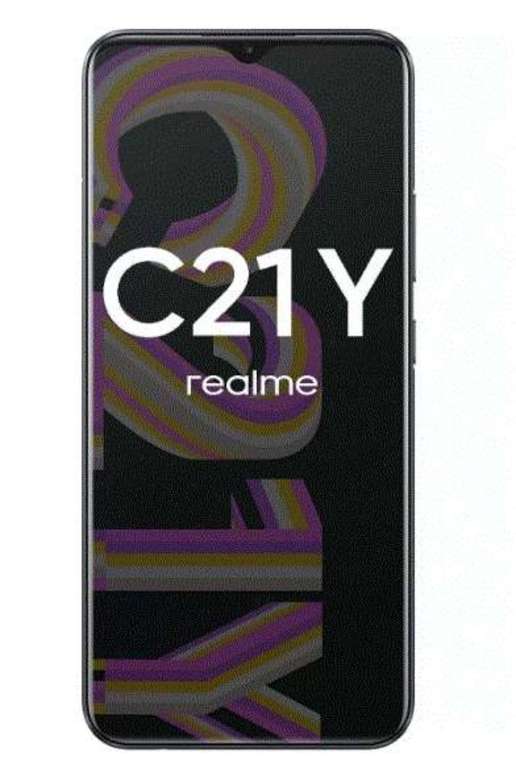 Смартфон Realme C21Y 3+32 (RMX3263) черный + аксессуар