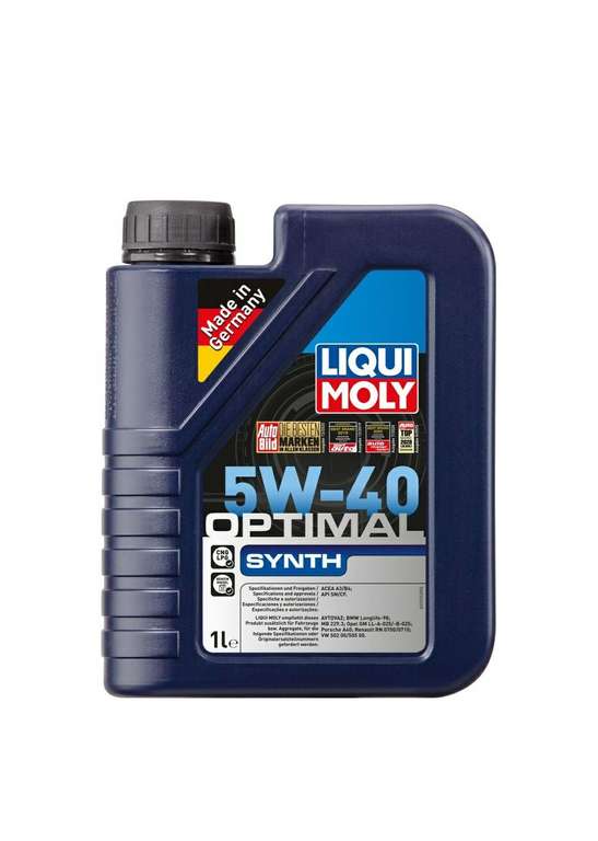 [Тверь] Моторное масло LIQUI MOLY Optimal Synth 5W-40 1л. синтетическое