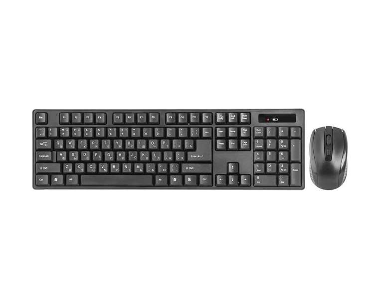 Клавиатура+мышь беспроводная Defender 1 C-915 RU черный