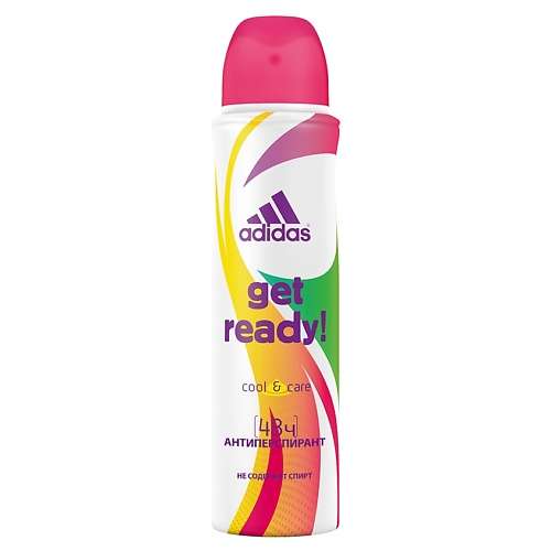 Дезодорант - спрей Adidas Cool & Care Get Ready!, 150 мл