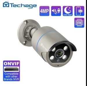 POE IP камера techage 4мп (из-за рубежа, при оплате картой OZON)