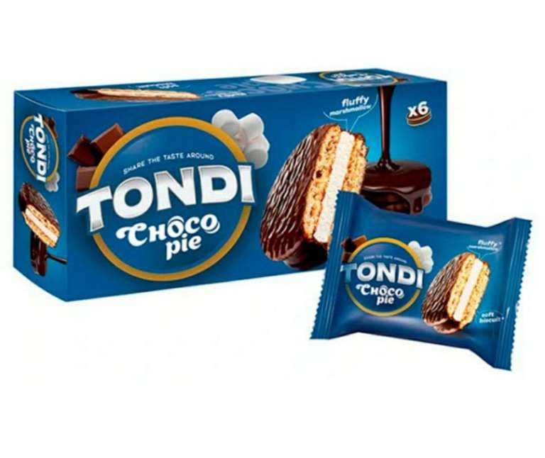 Пирожное Tondi Choco Pie 180гр