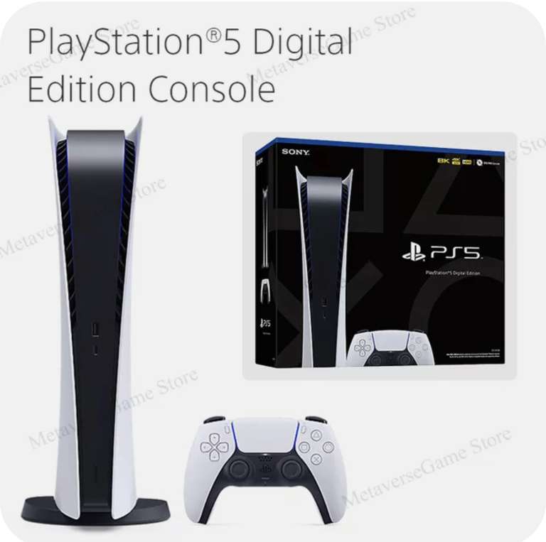 Игровая консоль PS5 PlayStation 5 Digital Edition, корейская версия