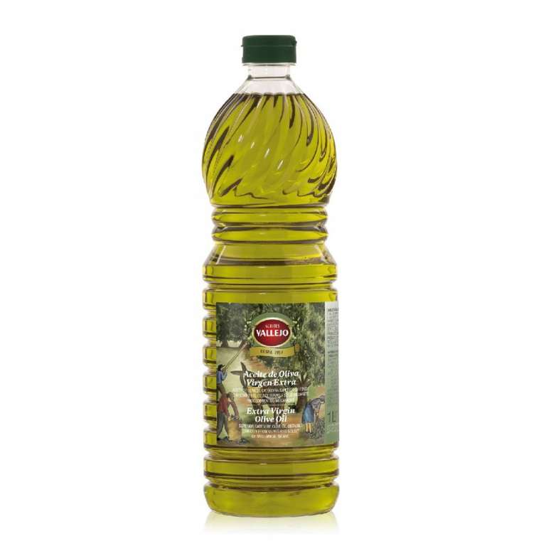 Масло оливковое Aceites Vallejo Olive Pomace рафинированное, в пластике, 1 л (+ возврат 402 бонуса)