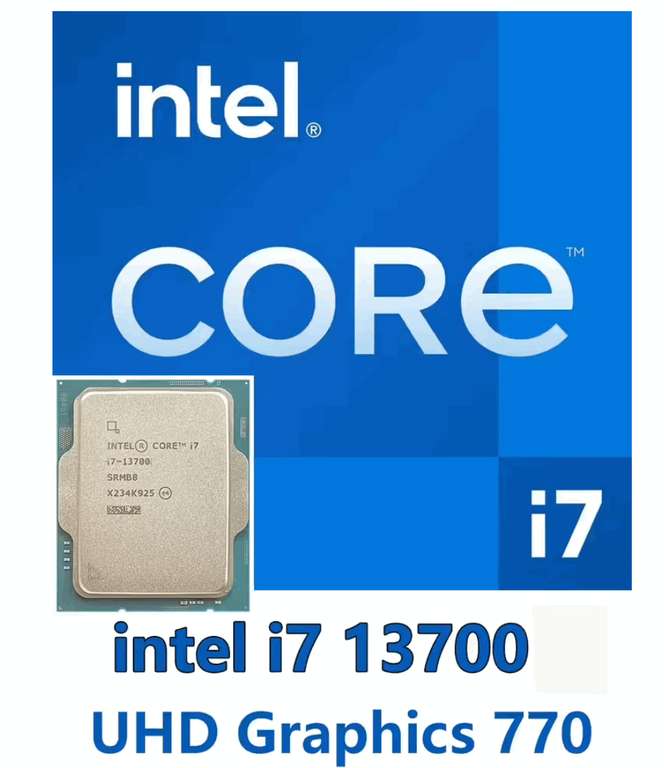 Процессор Intel Core i7 13700 UHD 770 (5.2 GHz, 16/24 core) из-за рубежа