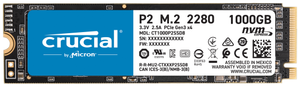 Твердотельный накопитель SSD Crucial P2 1 ТБ M.2 CT1000P2SSD8