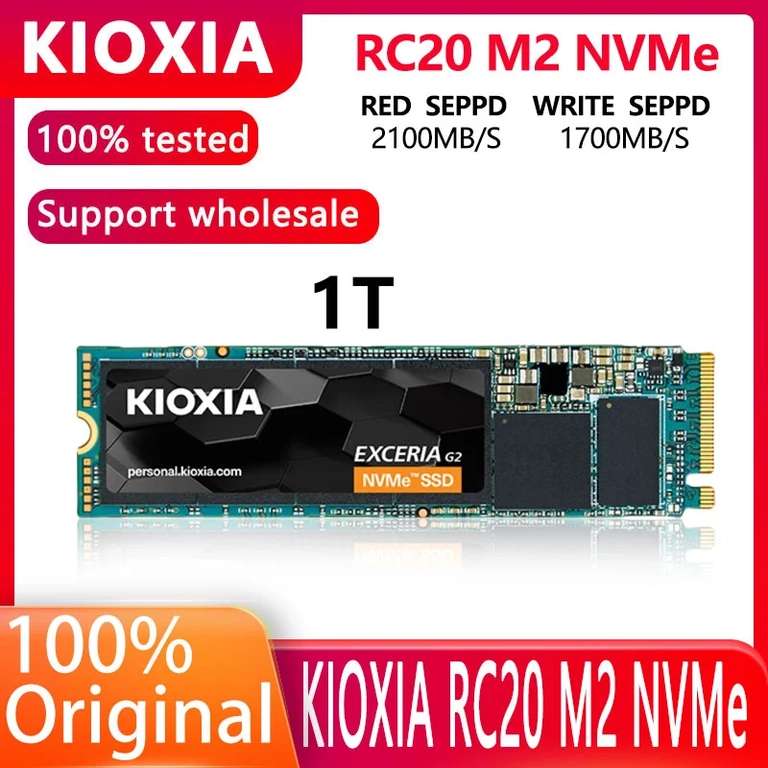 SSD Kioxia Exceria G2 1TB (NVME, PCIE3.0)