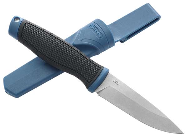 Нож с ножнами Ganzo G806-BK синий