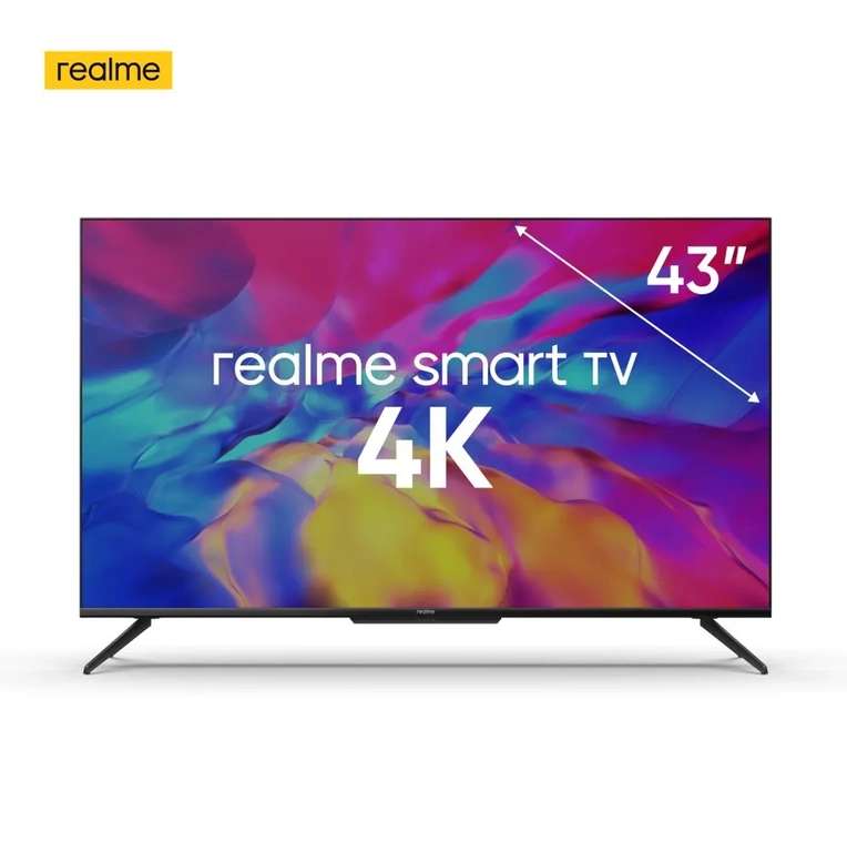 4K Телевизор realme RMV2004 43" Smart TV