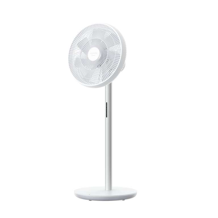 Вентилятор напольный Smartmi Standing Fan 3 (25 Вт, 4 скорости, ионизация, аккумулятор, умный дом, датчики температуры и влажности, пульт)
