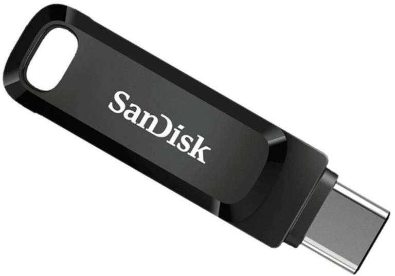 Флешка SanDisk usb-A, usb-C. 128gb