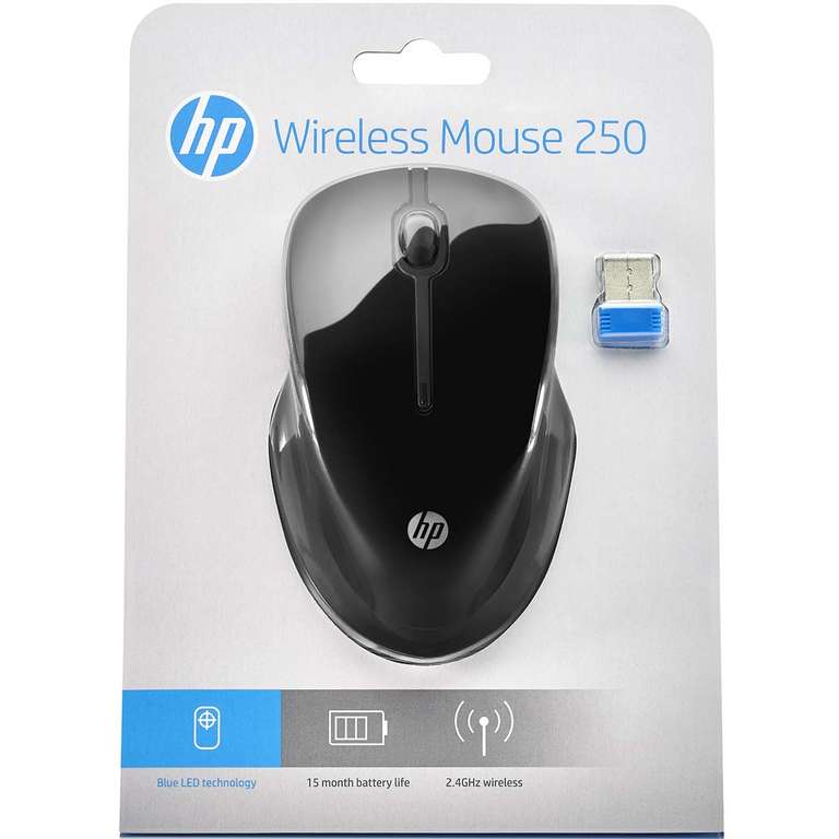 Мышь беспроводная HP Wireless 250 (3FV67AA), бонусы применимы