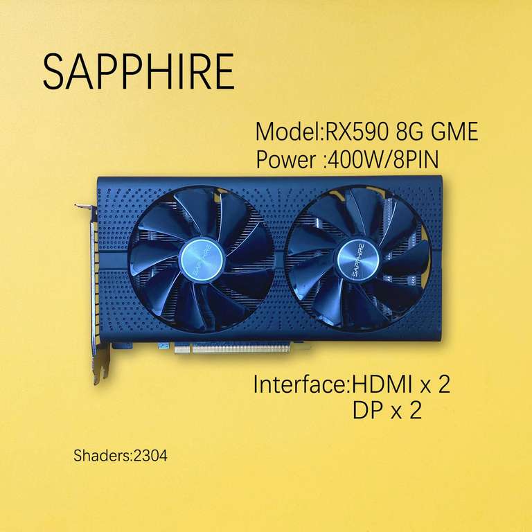 Видеокарта SAPPHIRE Radeon RX580