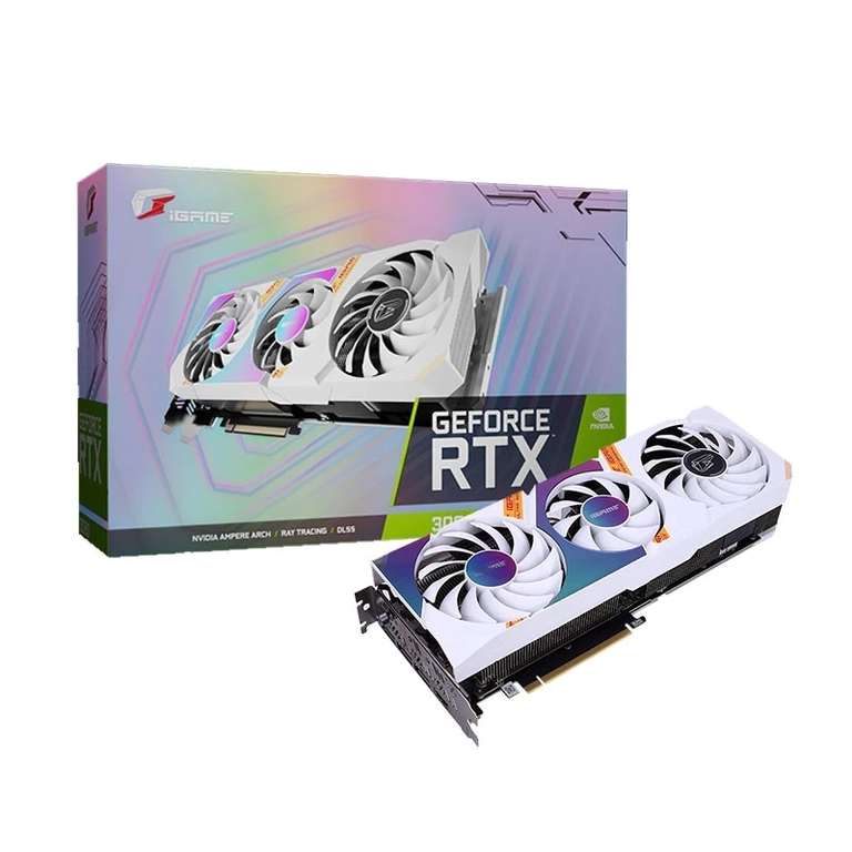 Видеокарта Colorful iGame GeForce RTX 3070 Ti Ultra W OC 8GB GDDR6X 256Bit-LHR
