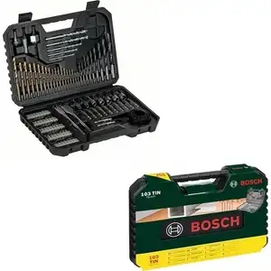 Набор оснастки для завинчивания и сверления Bosch Titanium 2608594070, 103 предмета