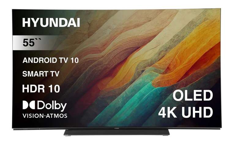 OLED-телевизор Hyundai H-LED55OBU7700 4K Ultra HD, 120 Гц, Android TV