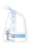 Увлажнитель воздуха с функцией ароматизации Beurer LB 44, белый/серебристый