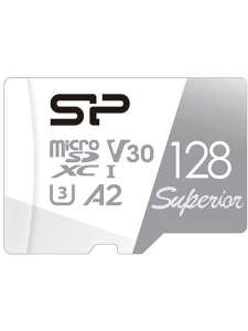Карта памяти microSD Silicon Power Superior Pro A2 128Gb 80/100