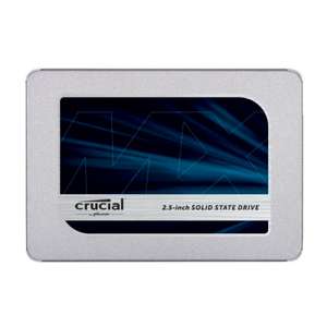 SSD накопитель Crucial MX500 2.5" 500 ГБ (возврат 1038 бонусов)