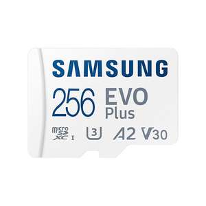 Карта памяти microSDXC Samsung 256Gb Class10 UHS-I U3+ microSD Adapter