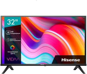 Телевизор 32" Hisense 32A4K, 1366x768, черный в e2e4online