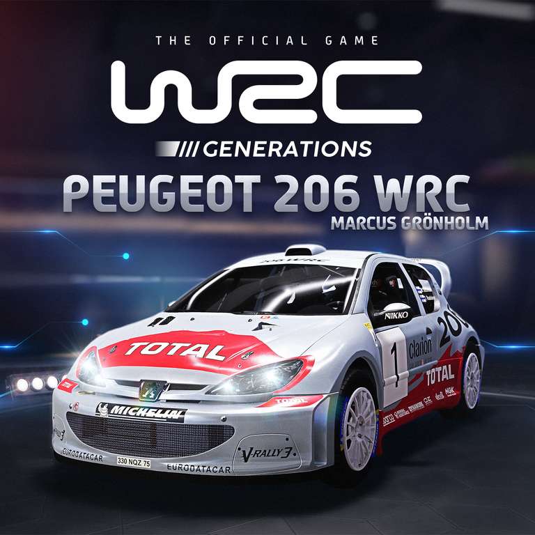 [PC] WRC Generations: Peugeot 206 WRC 2002 «DLC» бесплатно в Steam до 17 ноября (требуется основная игра)