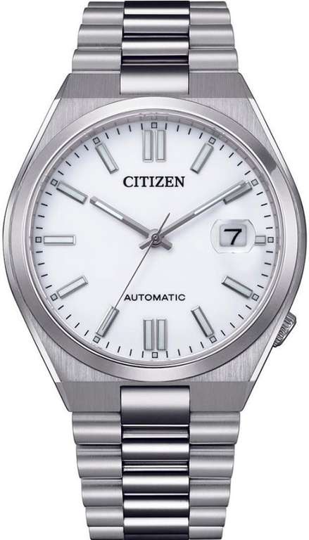 Часы Citizen White Dial Stainless Steel Automatic NJ0150-81A