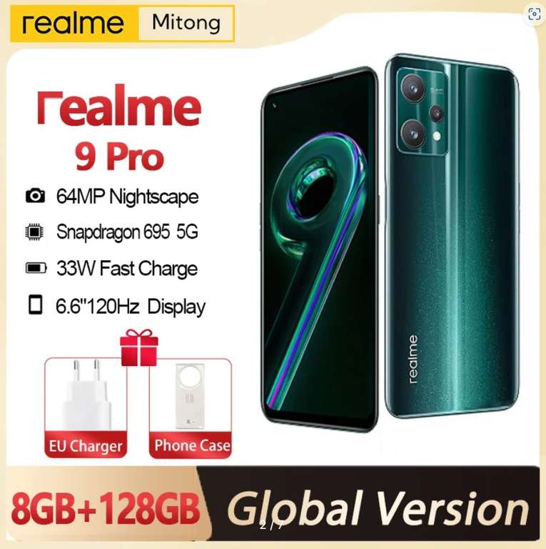Смартфон Realme 9 Pro 8/128 Global Version
