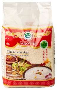 Рис Aroy-D Жасмин тайский длиннозерный шлифованный, 4.5 кг