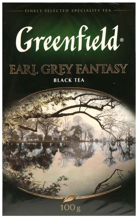 Чай черный Greenfield Earl Grey Fantasy, 100 г