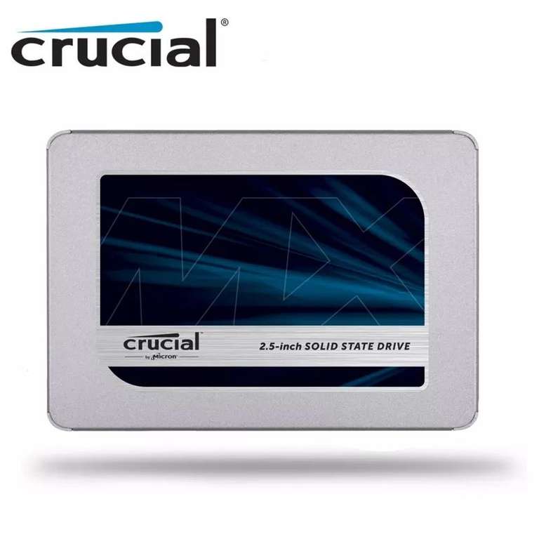 SSD Crucial MX500 250 ГБ 500 Гб 1ТБ 3D NAND (напр, 1 Тб)