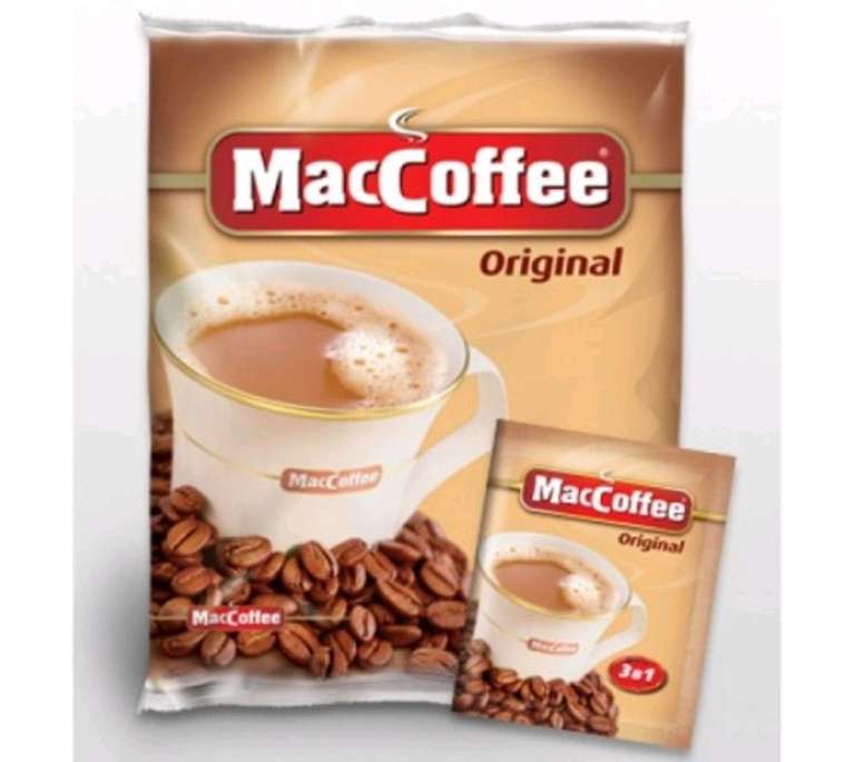 Кофейный напиток растворимый MacCoffee Original 3в1 20 г х 50 шт.