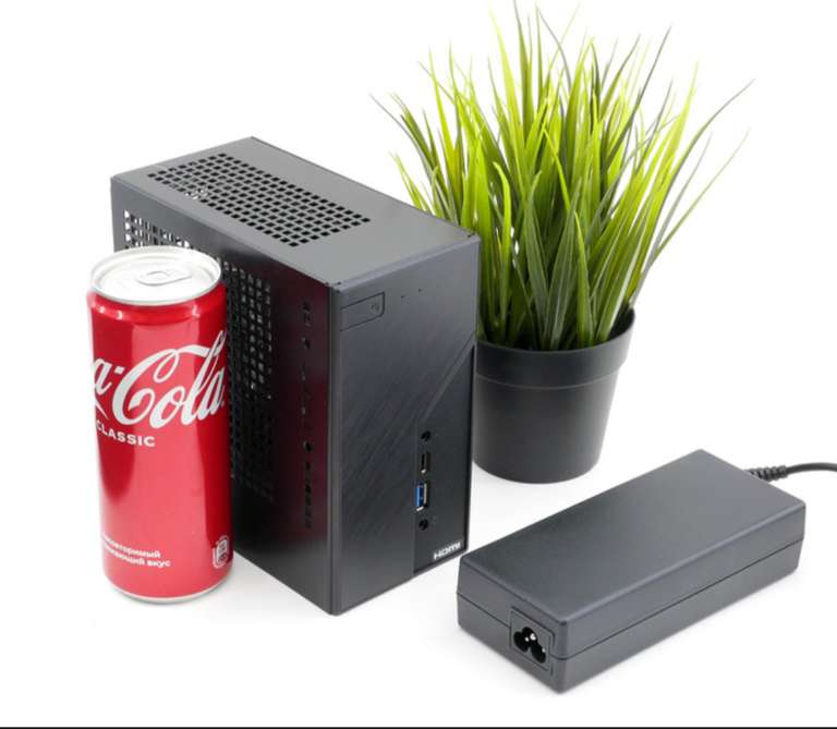 Материнская плата ASROCK DeskMini X300 MINI ATX WIFI M.2 STAT USB3.2 [без (CPU/SSD / RAMs)]