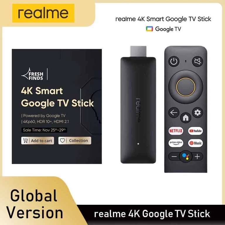 ТВ стик Realme 4K Smart TV Stick