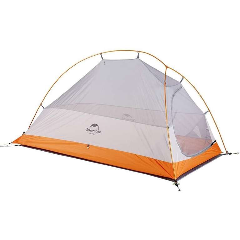 Палатка Naturehike Сloud Up 1 Updated NH18T010-T, 210T (цена с промокодом)