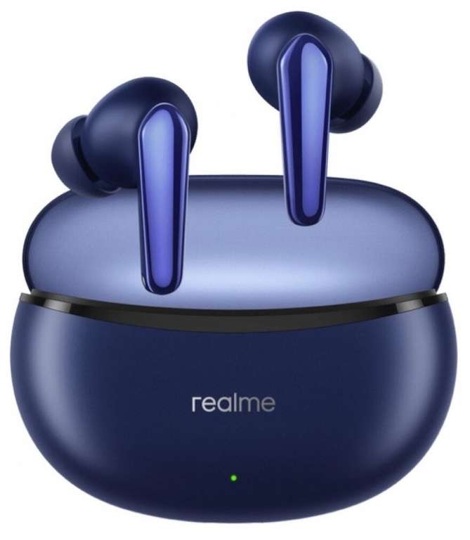 Наушники TWS Realme Buds Air 3 Neo (Bluetooth 5.2, USB Type-C, IPX5, AI-шумоподавление)