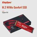 SSD M.2 nvme 2280 KingSpec 4Tb (с Озон картой, из-за рубежа)